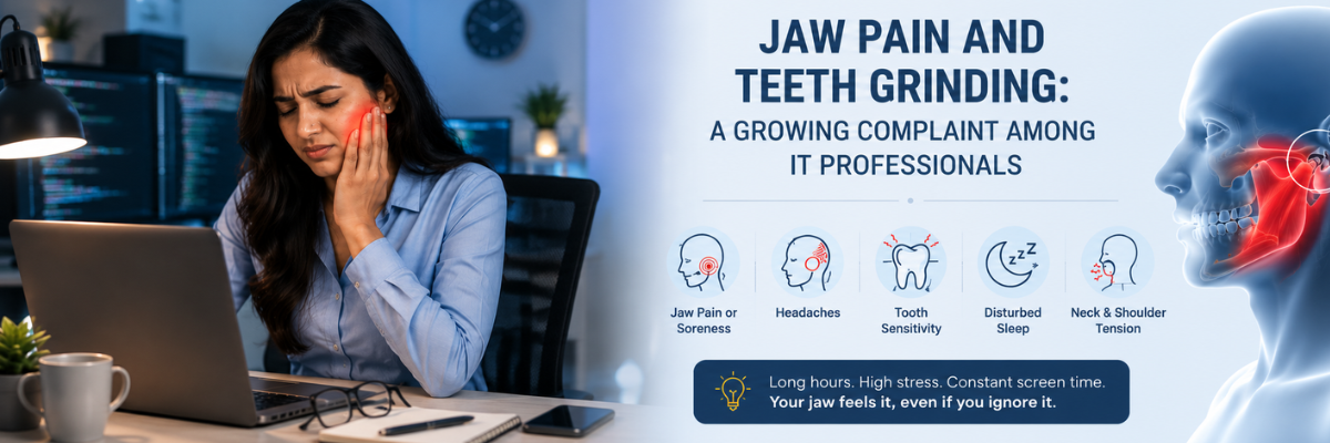 Jaw Pain and Teeth Grinding: A Growing Complaint Among IT Professionals